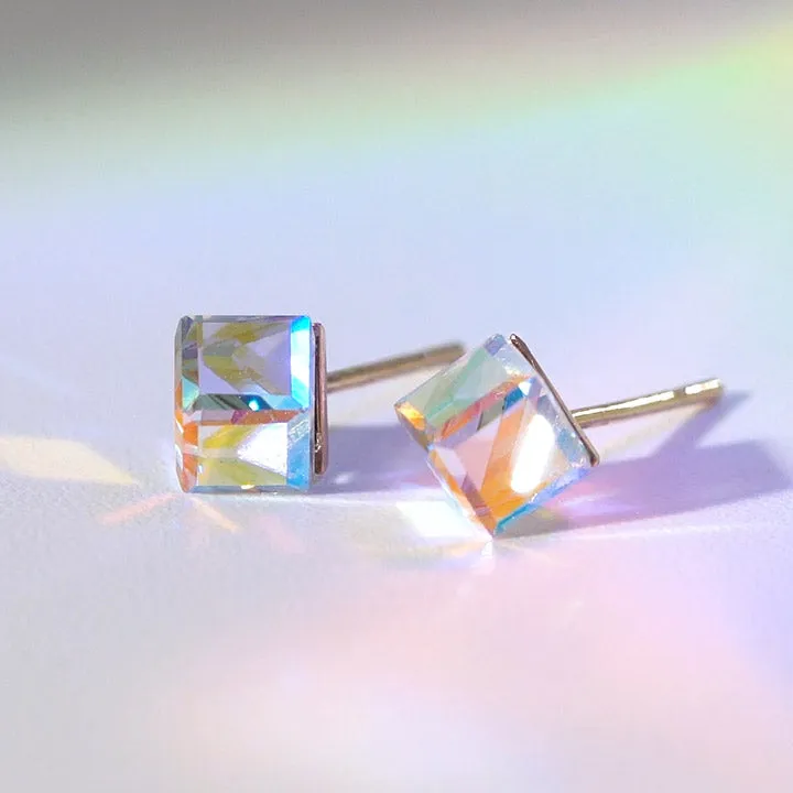 14k Magic Square Earrings