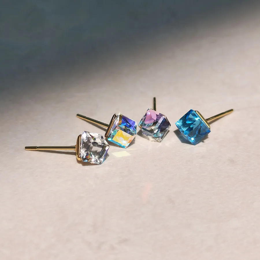 14k Magic Square Earrings