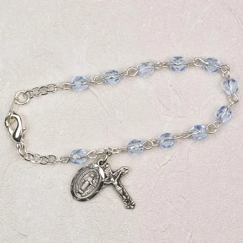 5 1/2" Zircon Baby Bracelet (Style: BR116D-ZR)
