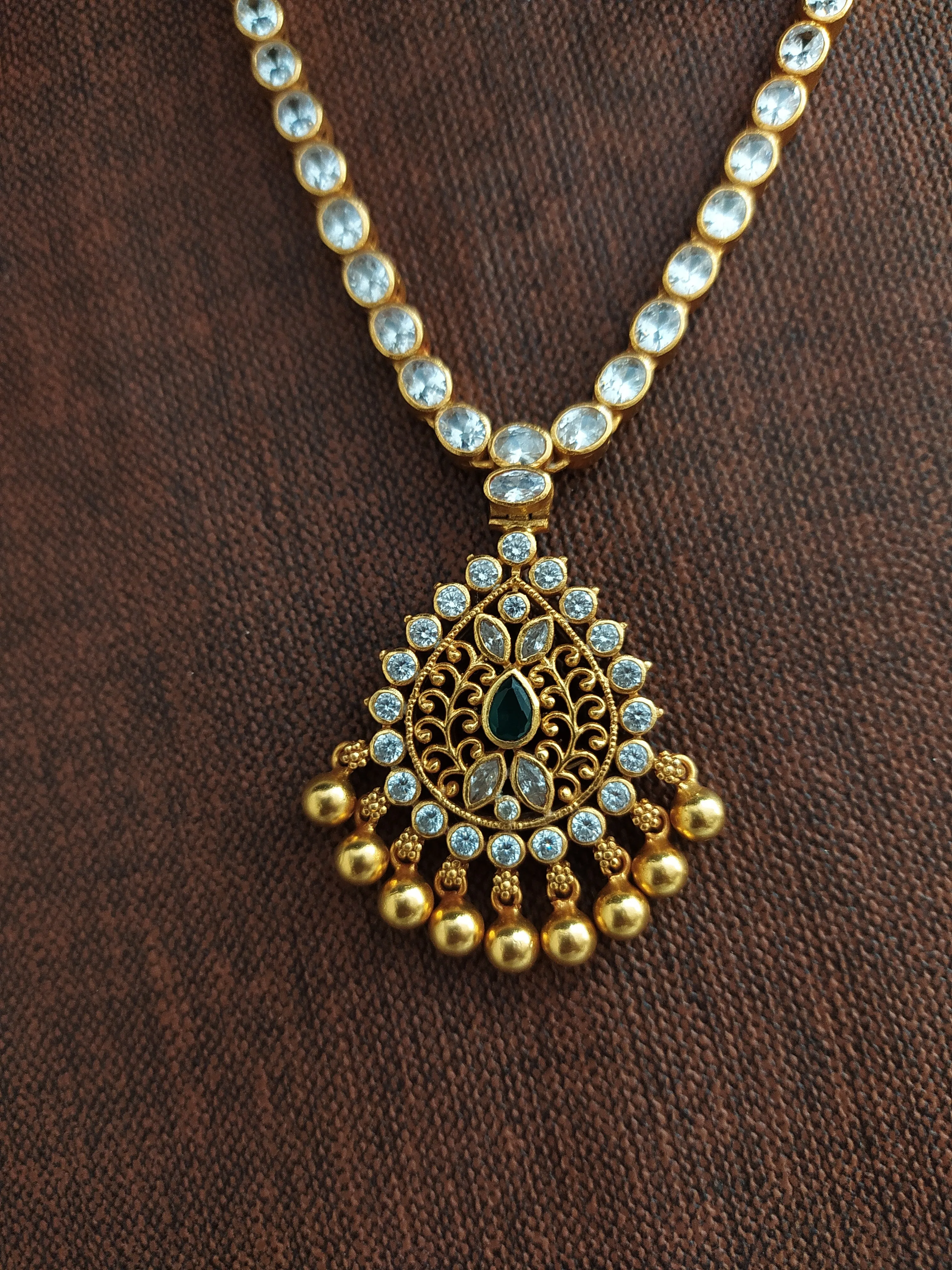 92.5 pure Silver Reversible necklace