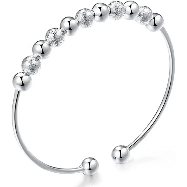 Anti-Anxiety Bead Spinner Bangle