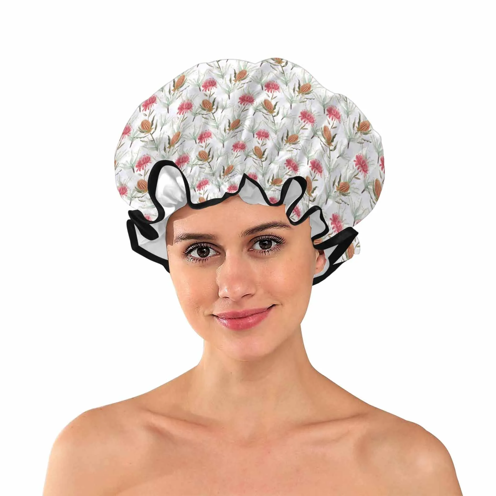 Australian Wattle 50  Shower Cap