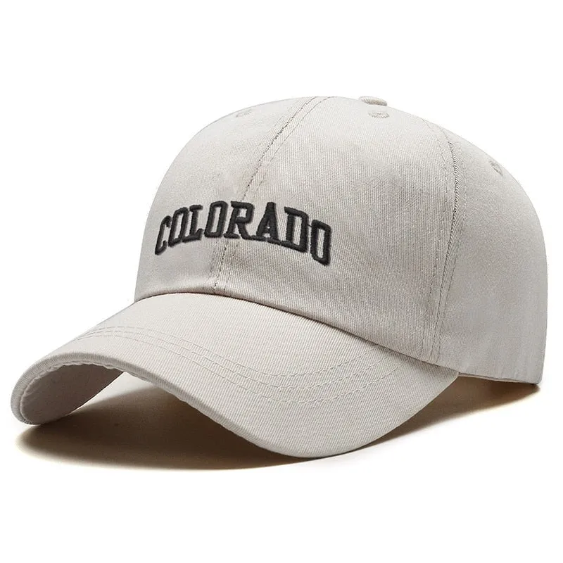 Fashion Letter Women's Baseball Cap Summer Snapback Hat for Men Cotton Mixed Polyester Embroidery Trucker Caps
