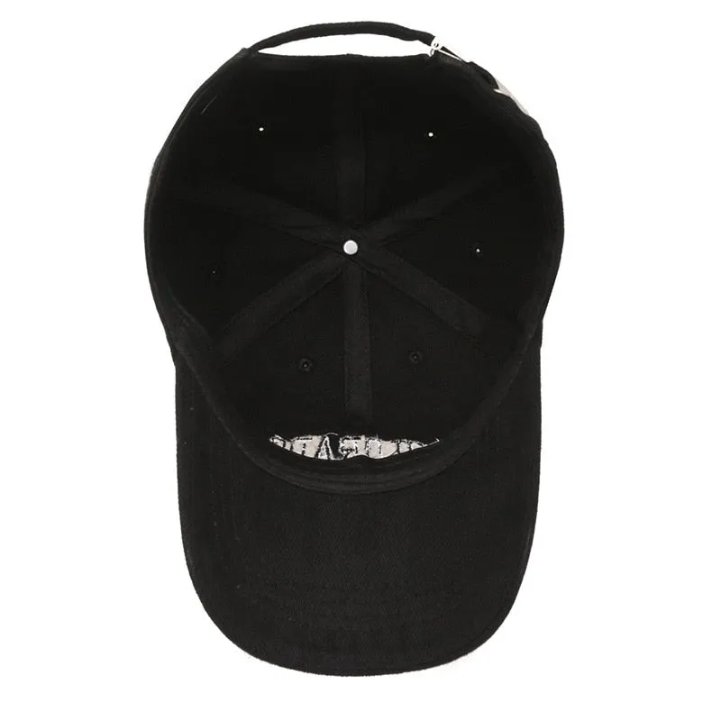 Fashion Letter Women's Baseball Cap Summer Snapback Hat for Men Cotton Mixed Polyester Embroidery Trucker Caps