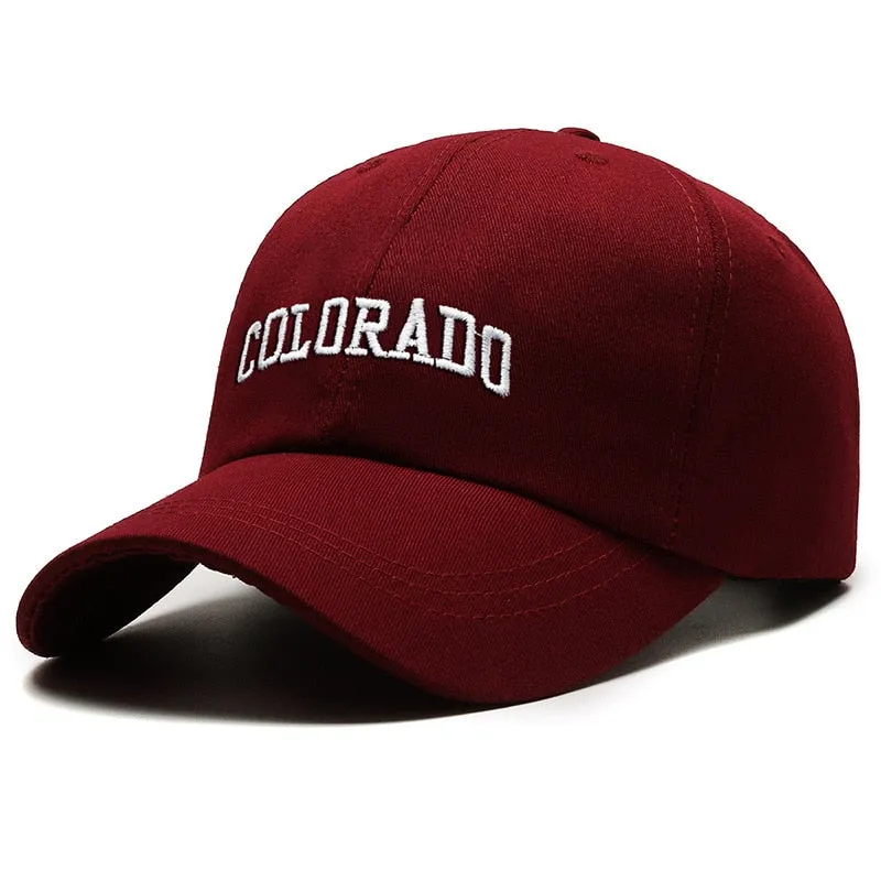 Fashion Letter Women's Baseball Cap Summer Snapback Hat for Men Cotton Mixed Polyester Embroidery Trucker Caps