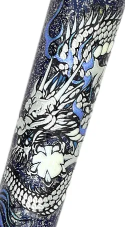 FPR Tanoshii Urushi Art Fountain Pen - 14k Gold #6 Nib