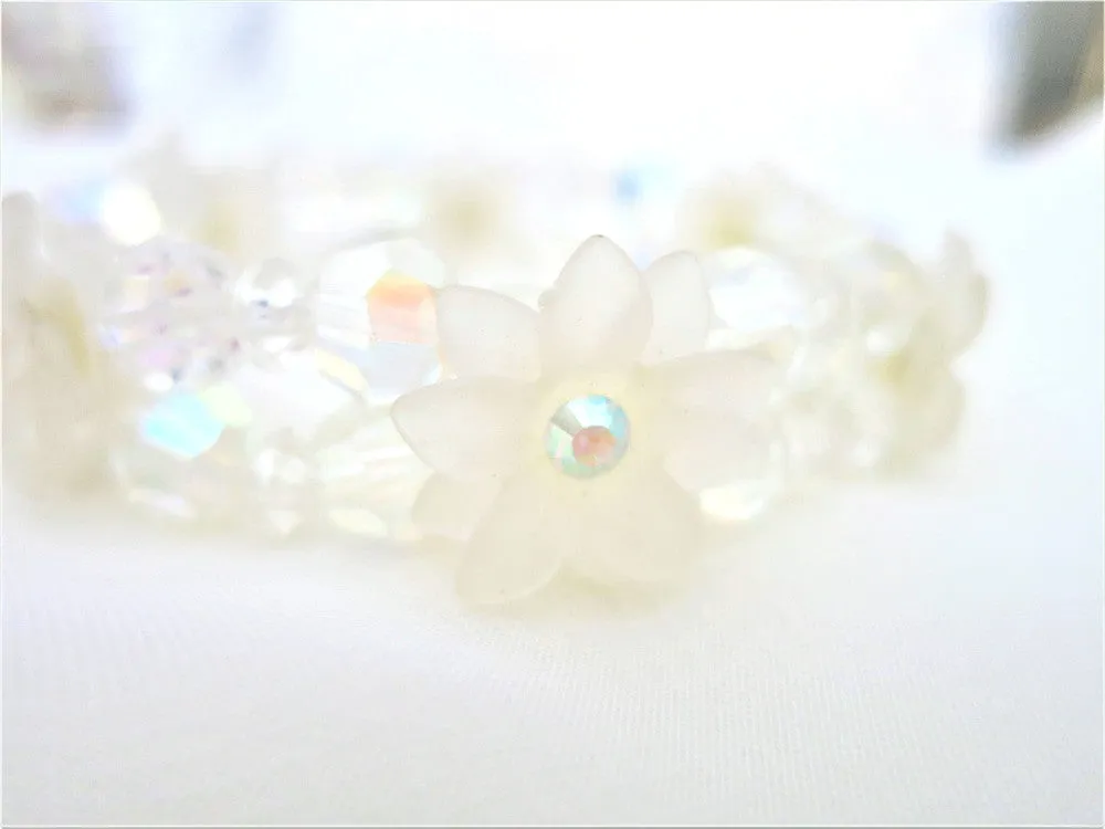 Gorgeous Double Stranded Swarovski Crystal Bracelet