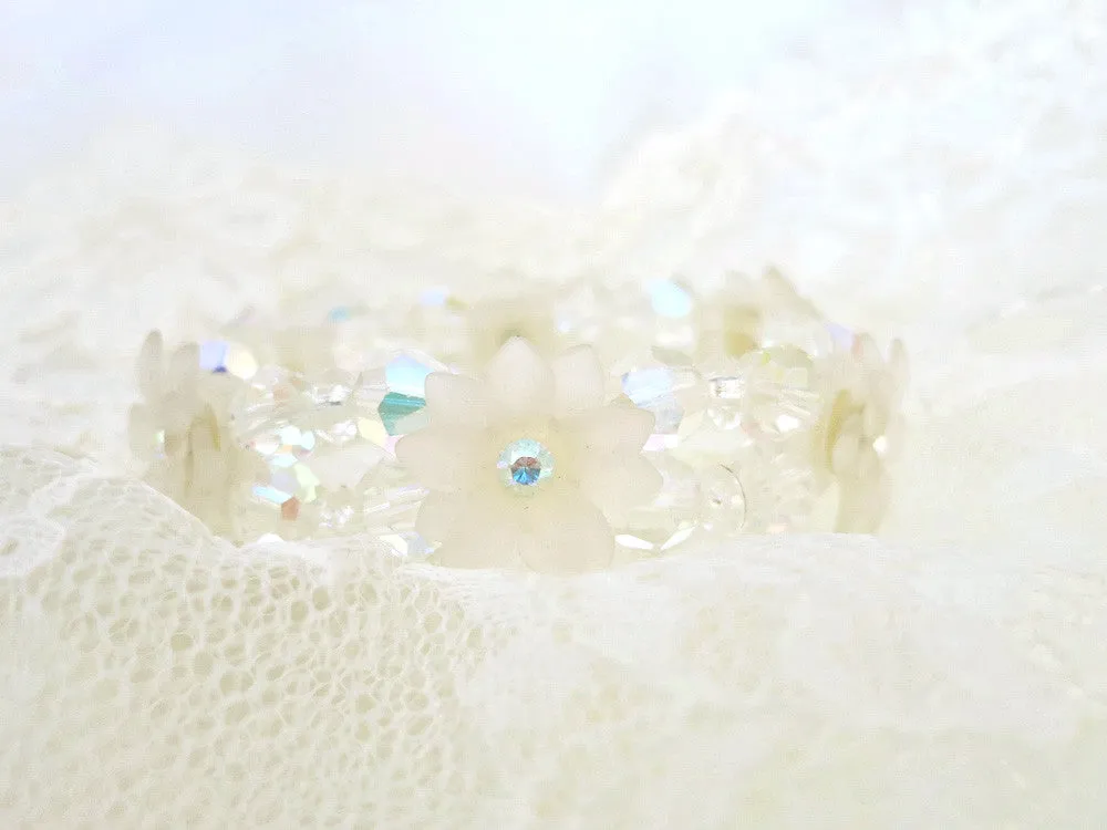 Gorgeous Double Stranded Swarovski Crystal Bracelet