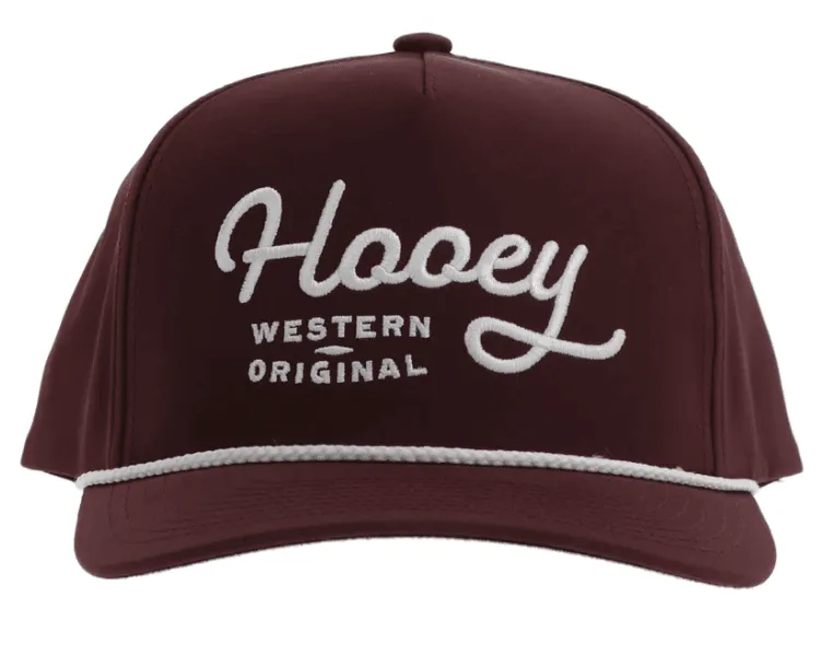 Hooey OG Maroon Trucker Snapback Hat 2460T-MA
