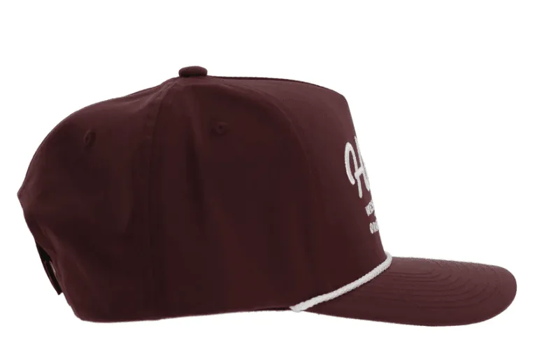 Hooey OG Maroon Trucker Snapback Hat 2460T-MA