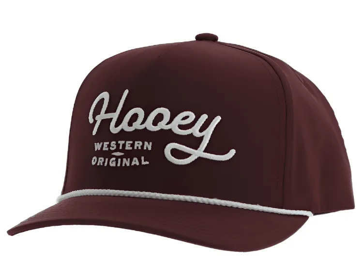 Hooey OG Maroon Trucker Snapback Hat 2460T-MA