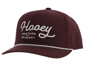 Hooey OG Maroon Trucker Snapback Hat 2460T-MA