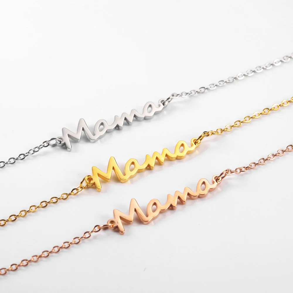 Letter Mama Bracelet