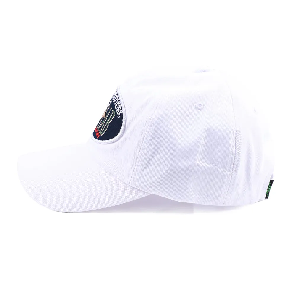 LUCKY WAPPEN CAP WHITE
