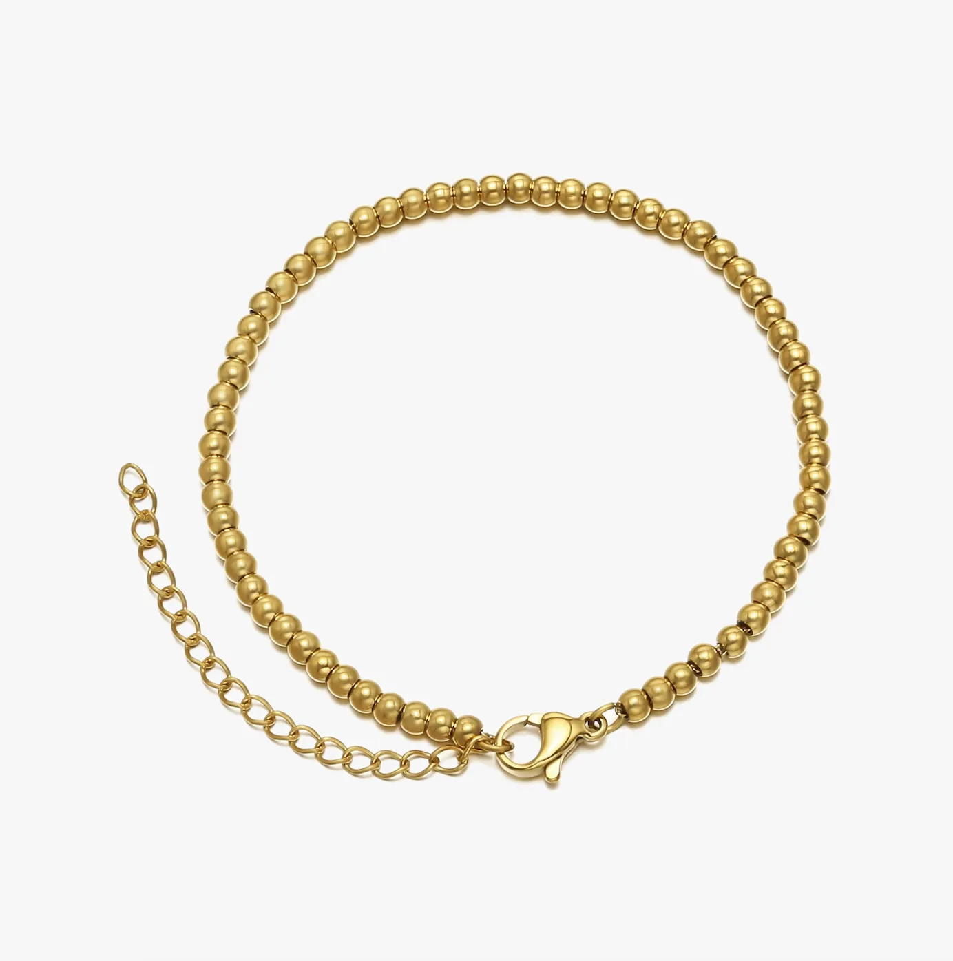 Mya Gold Bead Bracelet