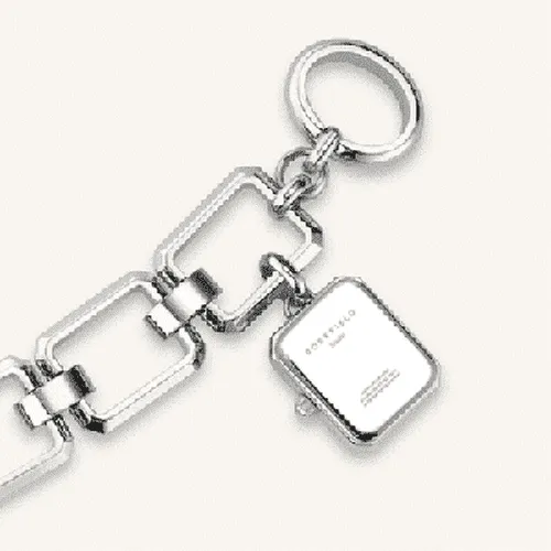 Octagon Chain Silver 18.5 x 15mm