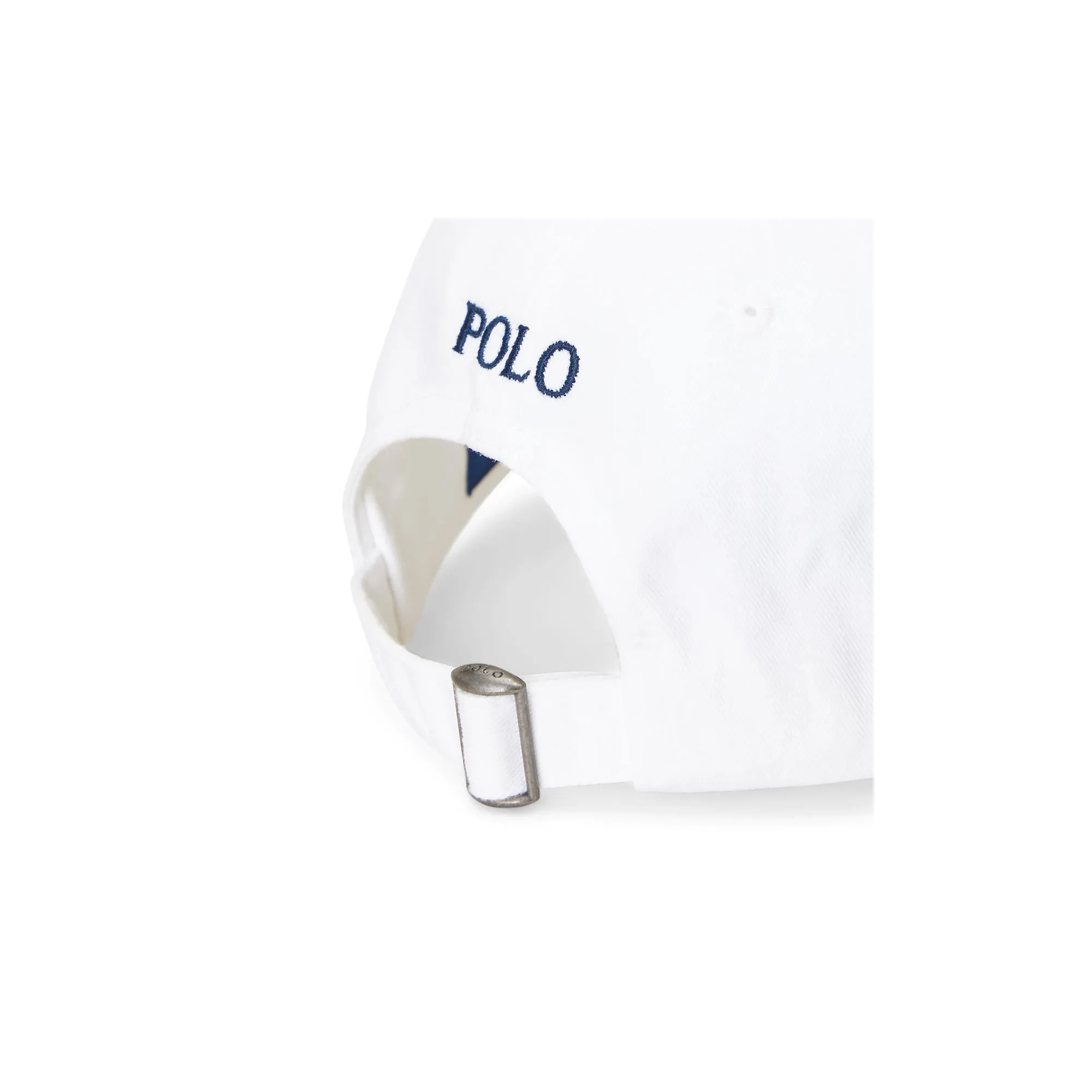 Polo Ralph Lauren - Chino Cap - White with Navy Pony