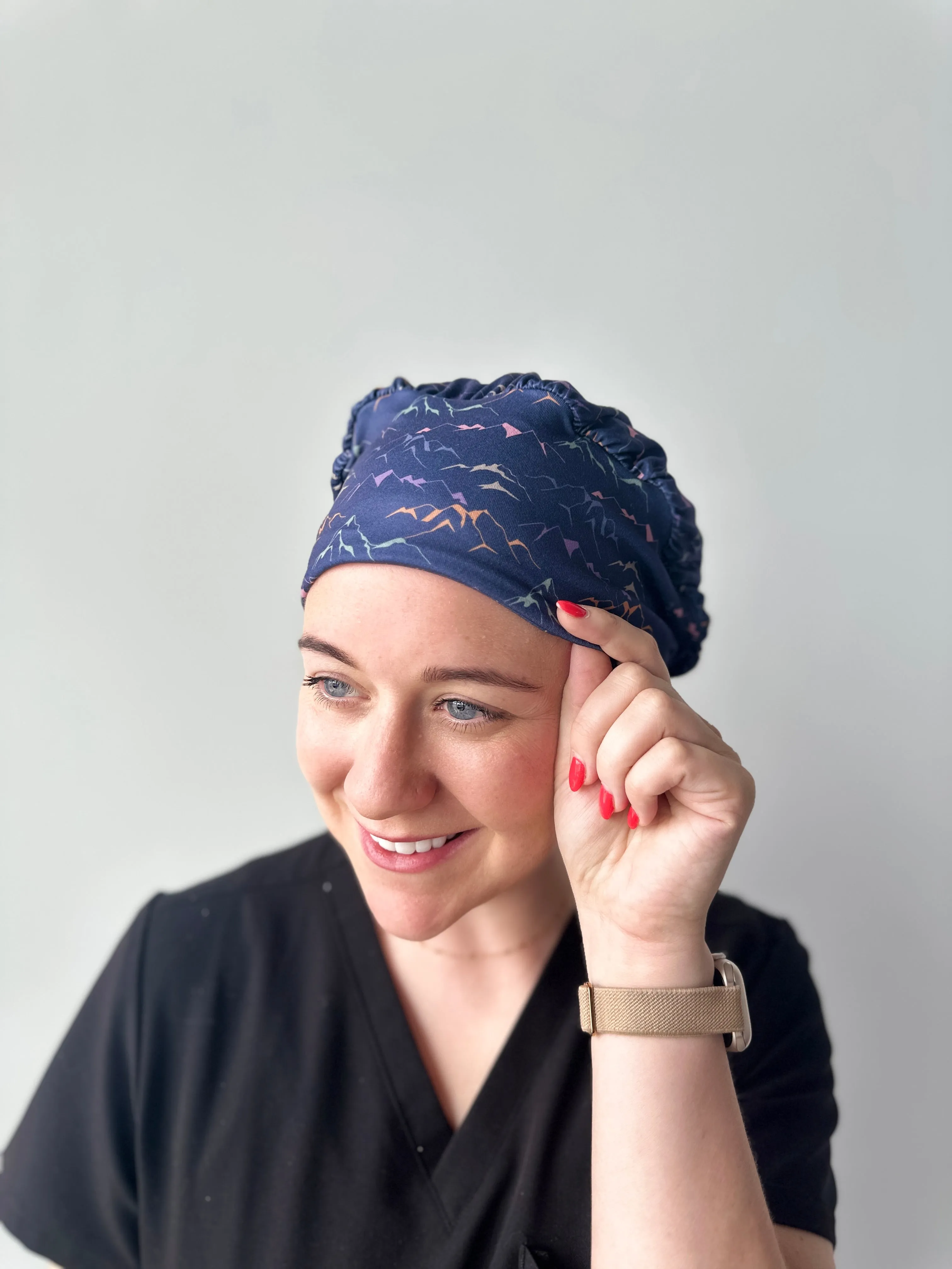 Scrub Hat - Mountains