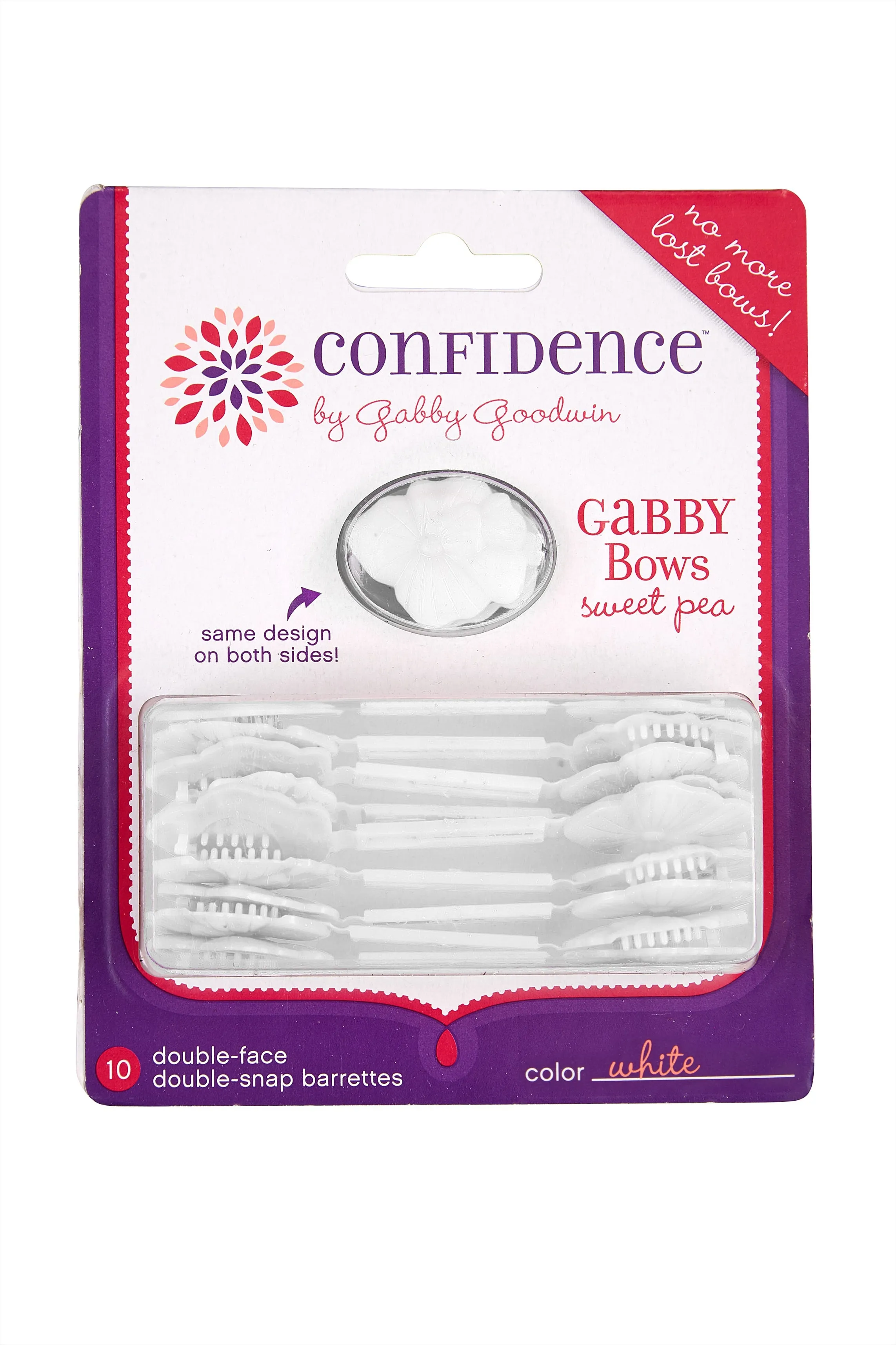 White Sweet Pea GaBBY Bows (10)