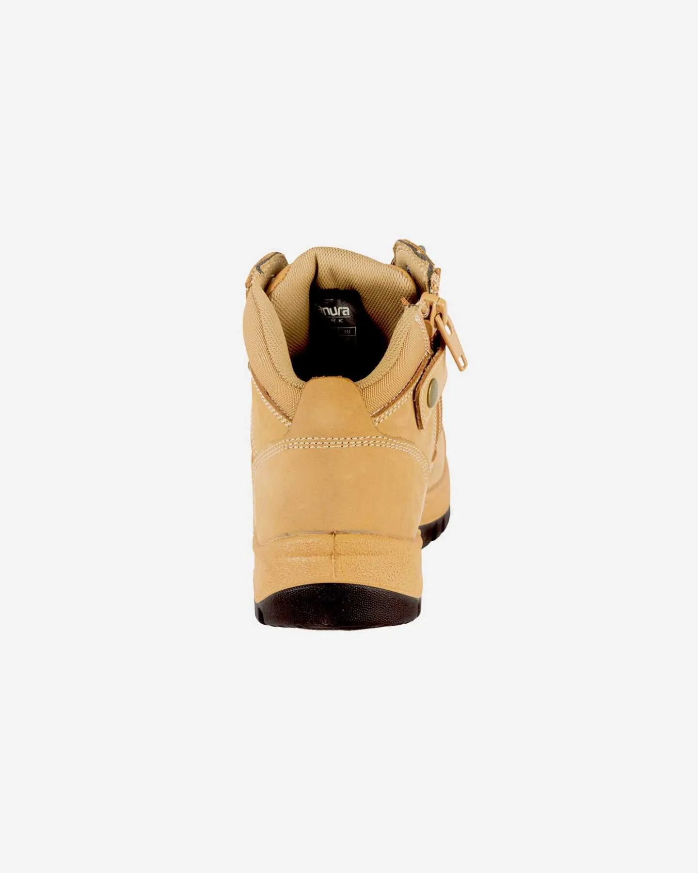 Zip Side Mid Cut Work Boots 8305