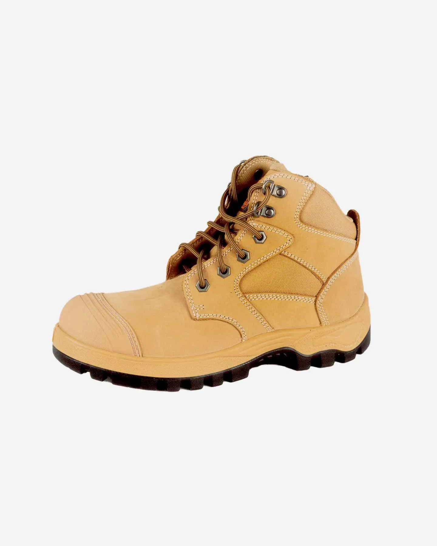 Zip Side Mid Cut Work Boots 8305