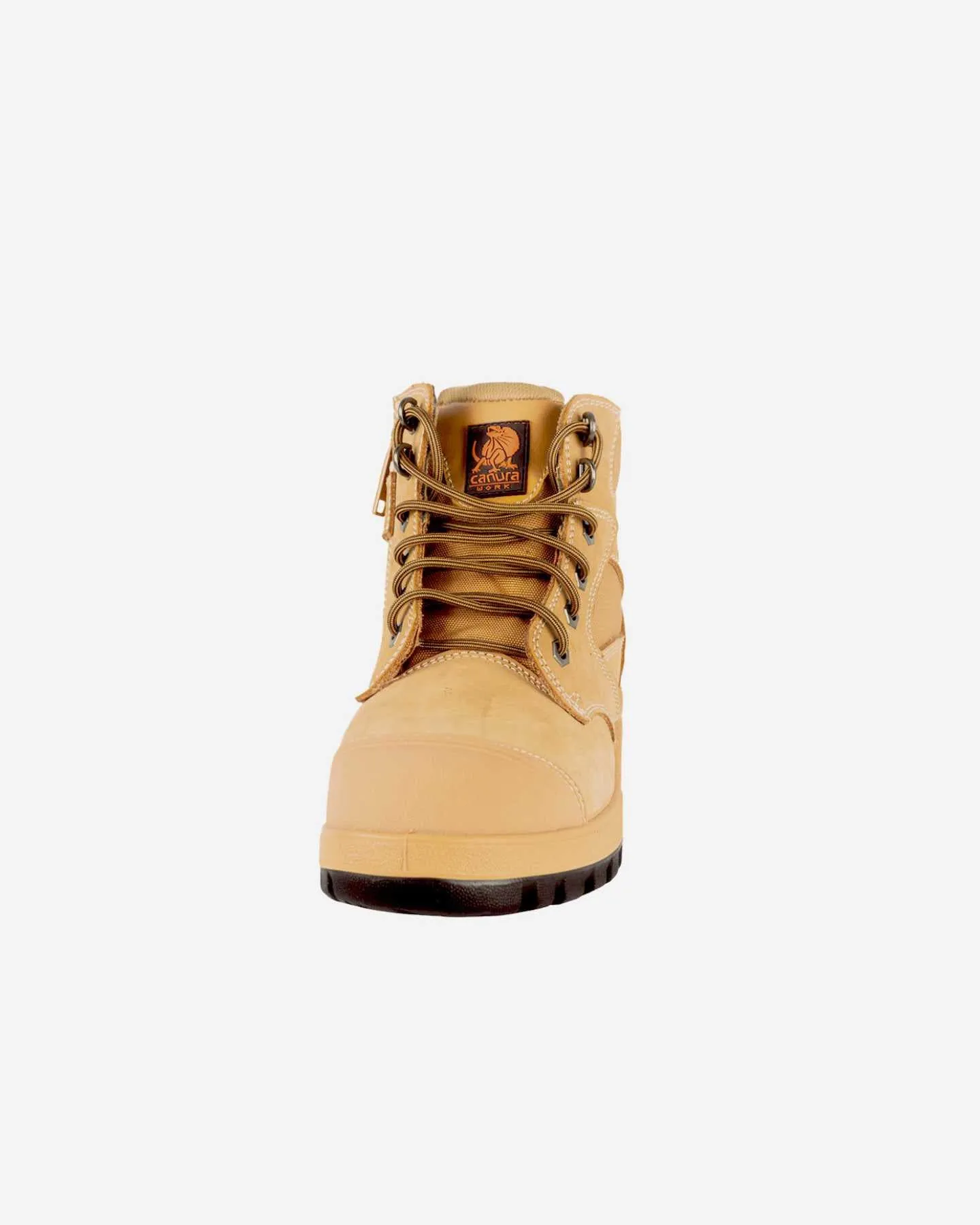 Zip Side Mid Cut Work Boots 8305
